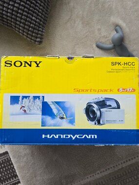 Sony SPK-HCC Handycam/Camcorder Marine Sports Pack Waterproof Housing - 5m/17ft